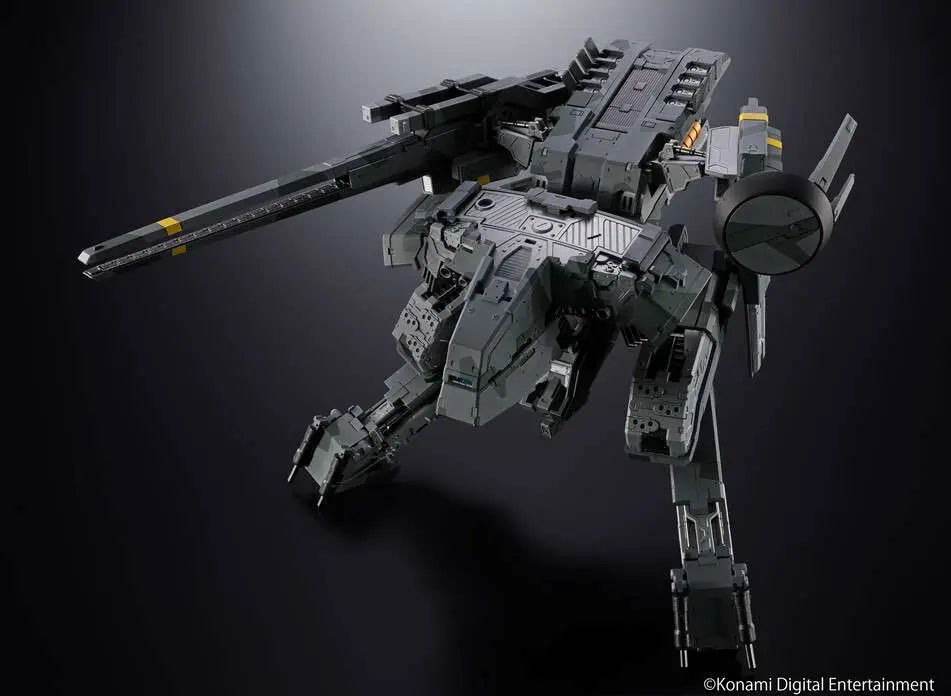 BANDAI - METAL GEAR SOLID METAL GEAR SOLID METAL GEAR REX CHOGOKIN ACTION FIGURE 18 cm