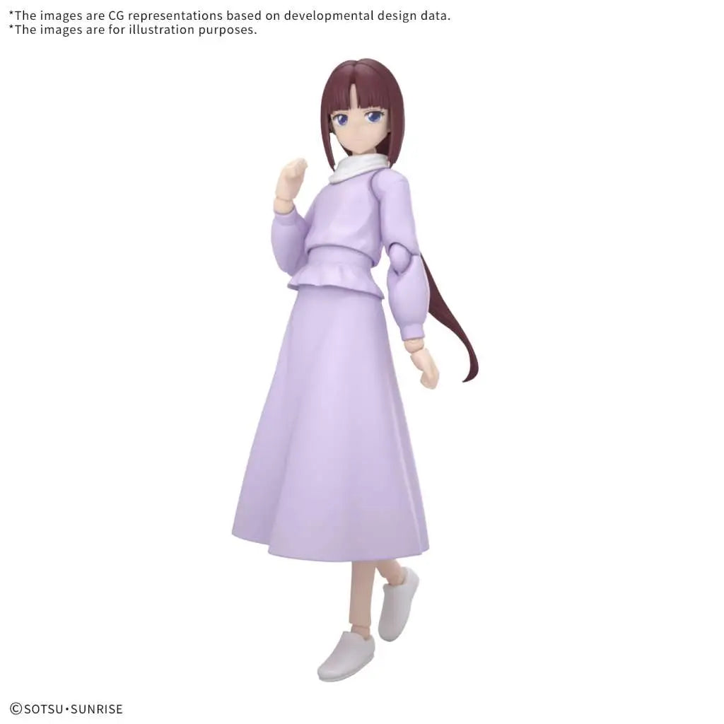 BANDAI RISE TIFFA ADILL MODEL KIT 13 cm