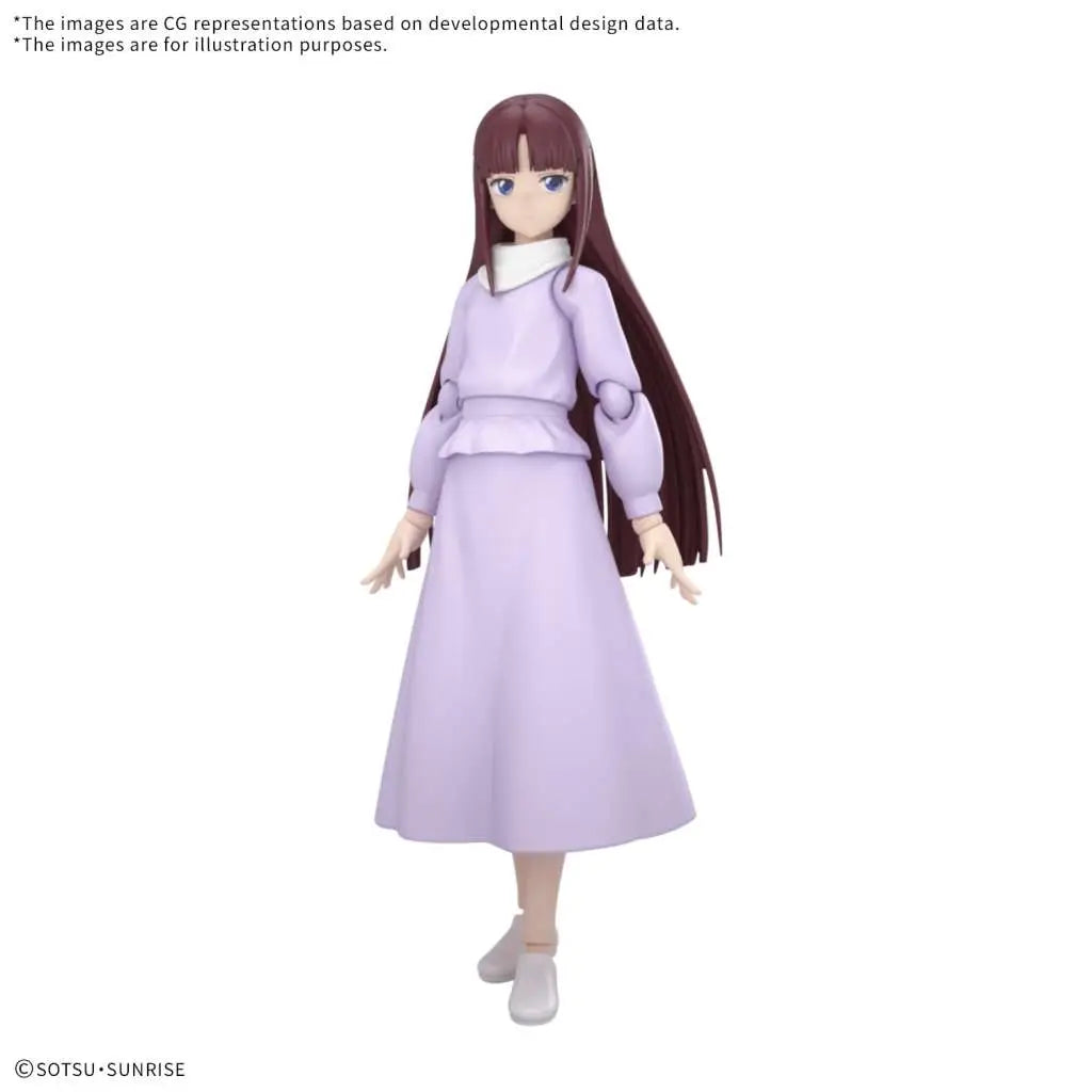 BANDAI RISE TIFFA ADILL MODEL KIT 13 cm