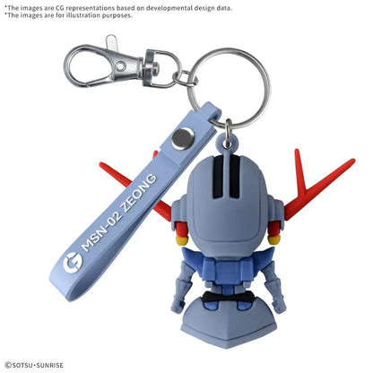 BANDAI ZEOPLA-KUN 3D RUBBER MASCOT KEYCHAIN MODEL KIT 5 cm