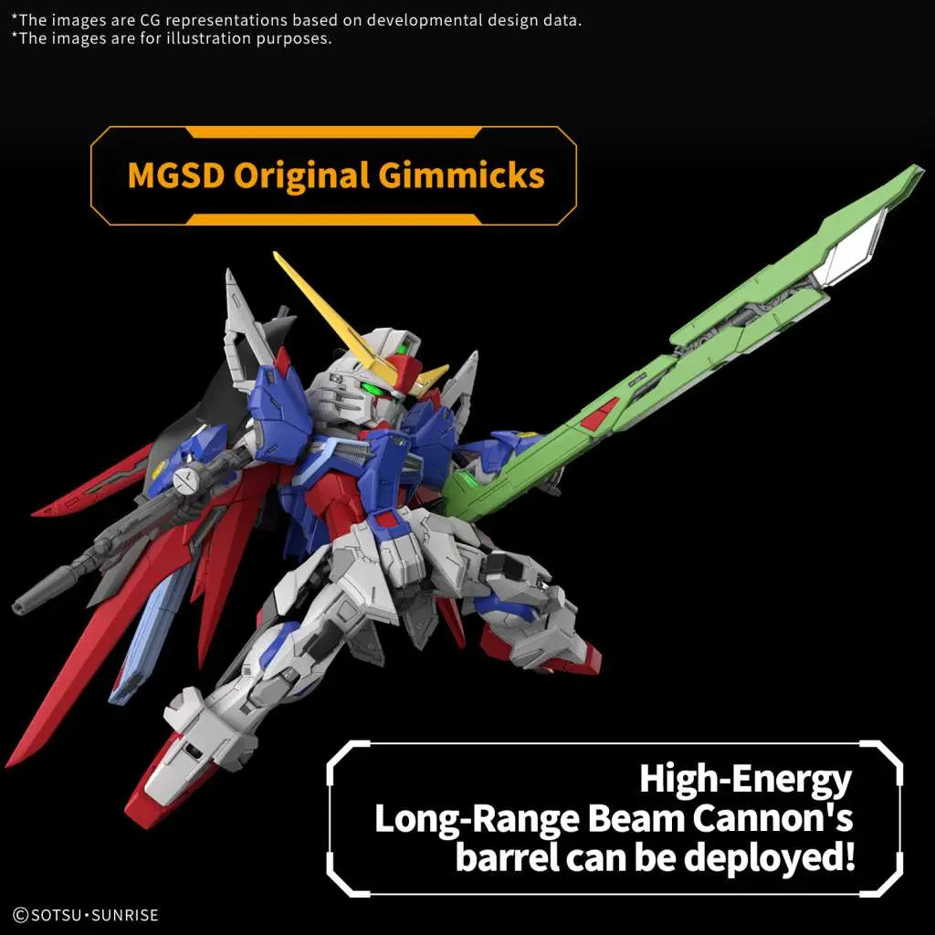 BANDAI - GUNDAM MG SD DESTINY MODEL KIT 16 cm