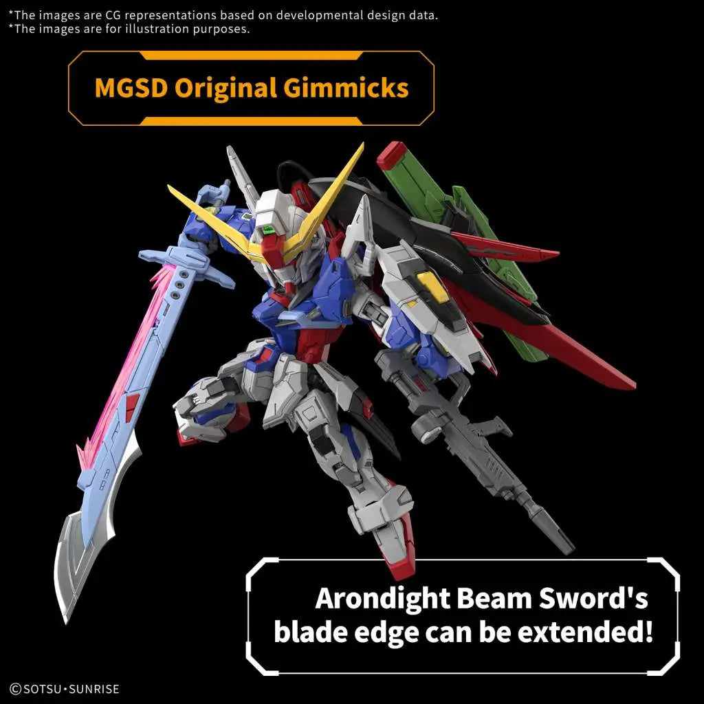 BANDAI - GUNDAM MG SD DESTINY MODEL KIT 16 cm
