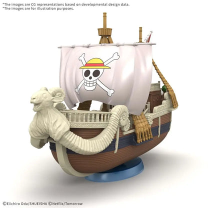 BANDAI - ONE PIECE GRAND SHIP COLLECTION GOING MERRY NETFLIX VER MODEL KIT 18 cm