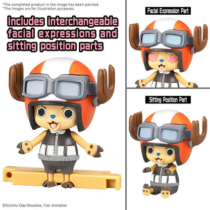 BANDAI CHOPPER ROBO SUPER 4&5 KUNG FU TRACER &WALK HOPPER MODEL KIT 12 cm