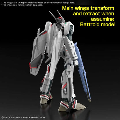 BANDAI HG VF-25F MESSIAH VALKYRIE ALTO CUSTOM 1/100 MODEL KIT 13 cm
