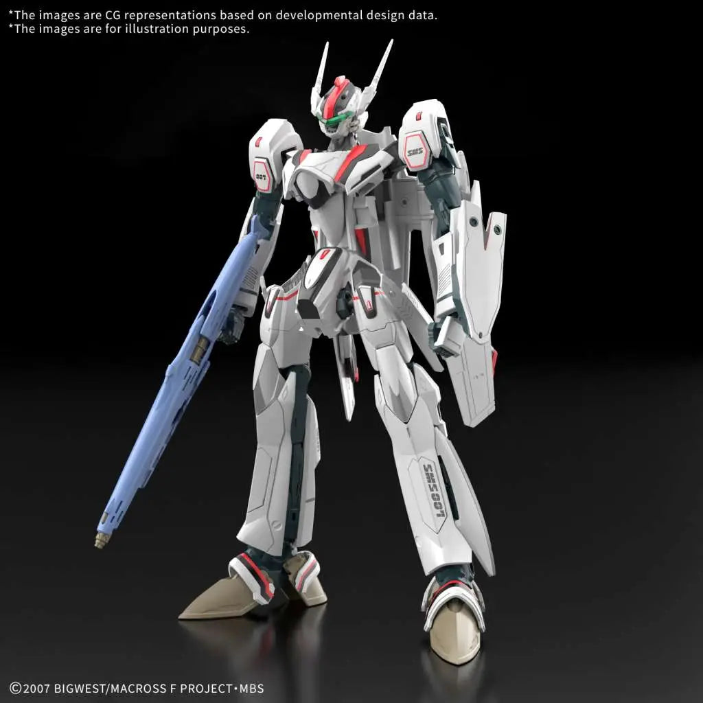 BANDAI HG VF-25F MESSIAH VALKYRIE ALTO CUSTOM 1/100 MODEL KIT 13 cm