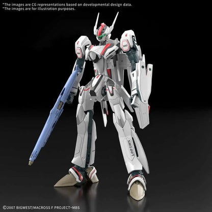 BANDAI HG VF-25F MESSIAH VALKYRIE ALTO CUSTOM DELUXE SET 1/100 MODEL KIT 13 cm