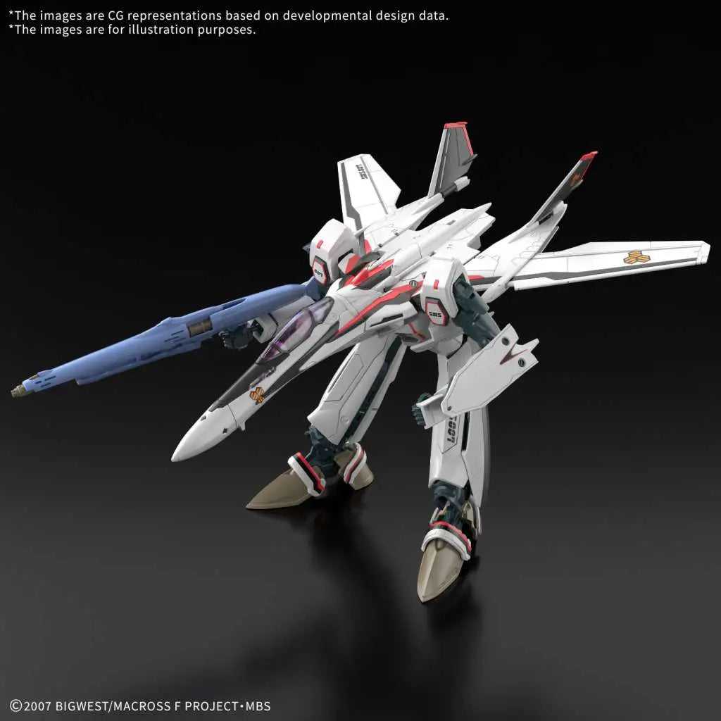 BANDAI HG VF-25F MESSIAH VALKYRIE ALTO CUSTOM DELUXE SET 1/100 MODEL KIT 13 cm