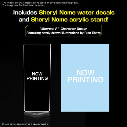 BANDAI HG VF-25F MESSIAH VALKYRIE ALTO CUSTOM DELUXE SET 1/100 MODEL KIT 13 cm