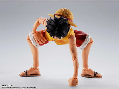 BANDAI LUFFY - ONE PIECE SHF MONKEY D. MARINEFORD ACTION FIGURE 14.5 cm