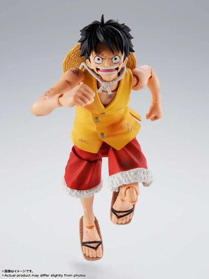 BANDAI LUFFY - ONE PIECE SHF MONKEY D. MARINEFORD ACTION FIGURE 14.5 cm