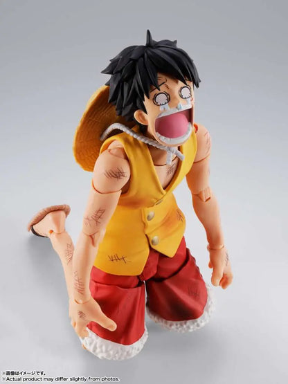 BANDAI LUFFY - ONE PIECE SHF MONKEY D. MARINEFORD ACTION FIGURE 14.5 cm