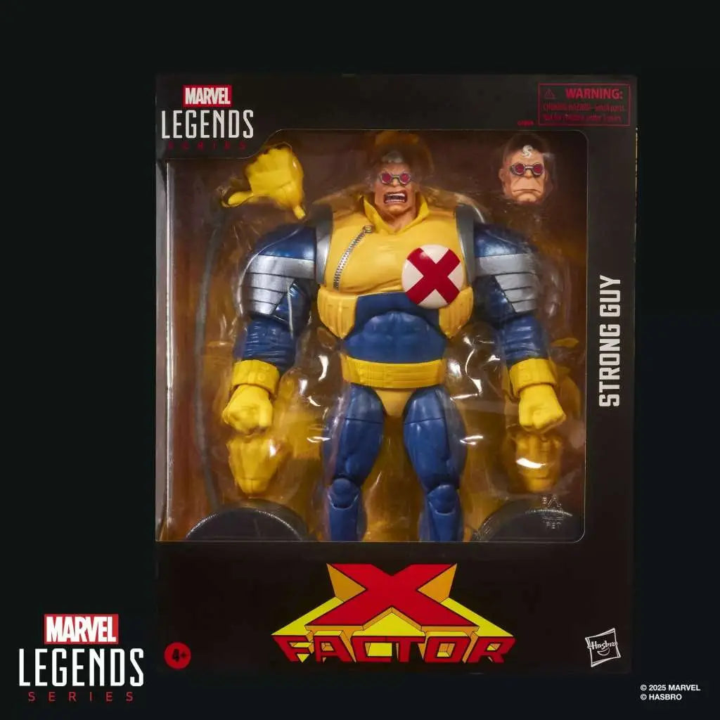 HASBRO - MARVEL LEGENDS X-MEN X-FACTOR STRONG GUY ACTION FIGURE