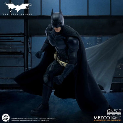 MEZCO TOYS ONE 12 COLLECTIVE DARK KNIGHT BATMAN AF ACTION FIGURE 17 cm