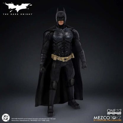 MEZCO TOYS ONE 12 COLLECTIVE DARK KNIGHT BATMAN AF ACTION FIGURE 17 cm