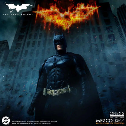MEZCO TOYS ONE 12 COLLECTIVE DARK KNIGHT BATMAN AF ACTION FIGURE 17 cm