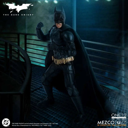 MEZCO TOYS ONE 12 COLLECTIVE DARK KNIGHT BATMAN AF ACTION FIGURE 17 cm