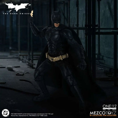 MEZCO TOYS ONE 12 COLLECTIVE DARK KNIGHT BATMAN AF ACTION FIGURE 17 cm