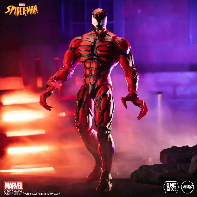 MONDO SPIDER-MAN ANIMATED SERIES CARNAGE SCALE 1/6 ACTION FIGURE 30 cm