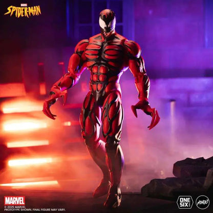 MONDO SPIDER-MAN ANIMATED SERIES CARNAGE SCALE 1/6 ACTION FIGURE 30 cm