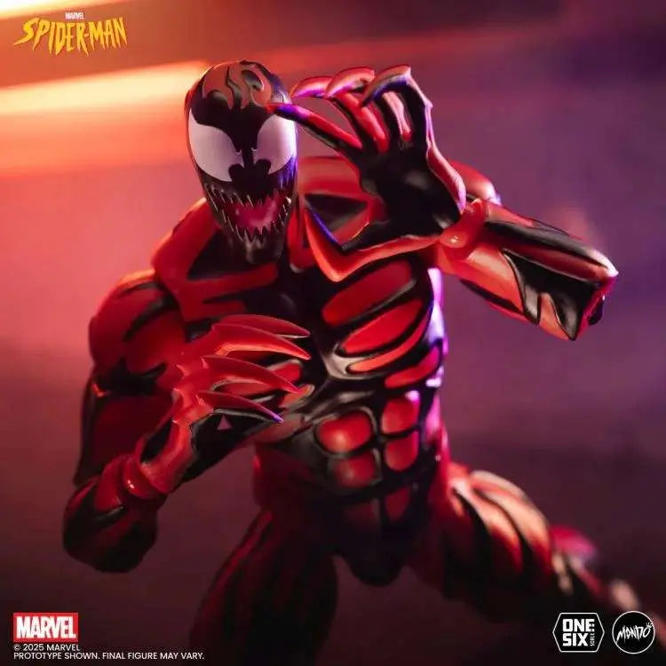 MONDO SPIDER-MAN ANIMATED SERIES CARNAGE SCALE 1/6 ACTION FIGURE 30 cm