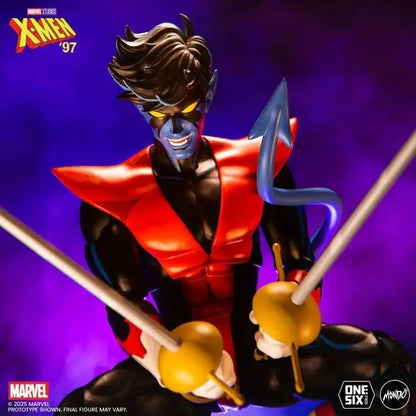 MONDO X-MEN'97 NIGHTCRAWLER SCALE 1/6 ACTION FIGURE 26 cm