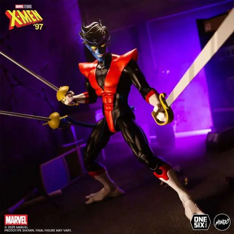 MONDO X-MEN'97 NIGHTCRAWLER SCALE 1/6 ACTION FIGURE 26 cm