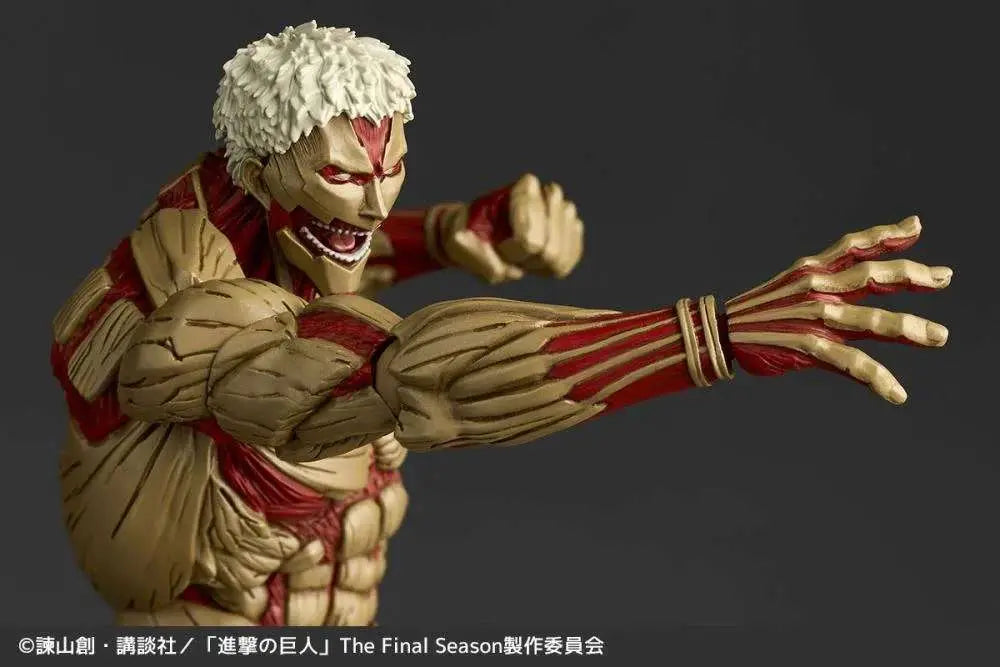 KAIYODO - ATTACK ON TITAN REVOLTECH .Y. ARMORED TITAN (RERUN) AF ACTION FIGURE 17 cm