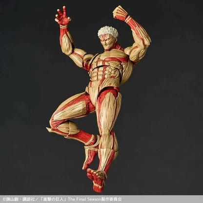 KAIYODO - ATTACK ON TITAN REVOLTECH .Y. ARMORED TITAN (RERUN) AF ACTION FIGURE 17 cm