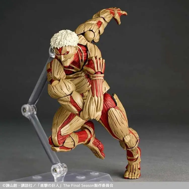 KAIYODO - ATTACK ON TITAN REVOLTECH .Y. ARMORED TITAN (RERUN) AF ACTION FIGURE 17 cm