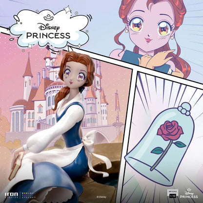 IRON STUDIOS DISNEY ANIME PRINCESS BELLE PVC STATUA 13.4 cm