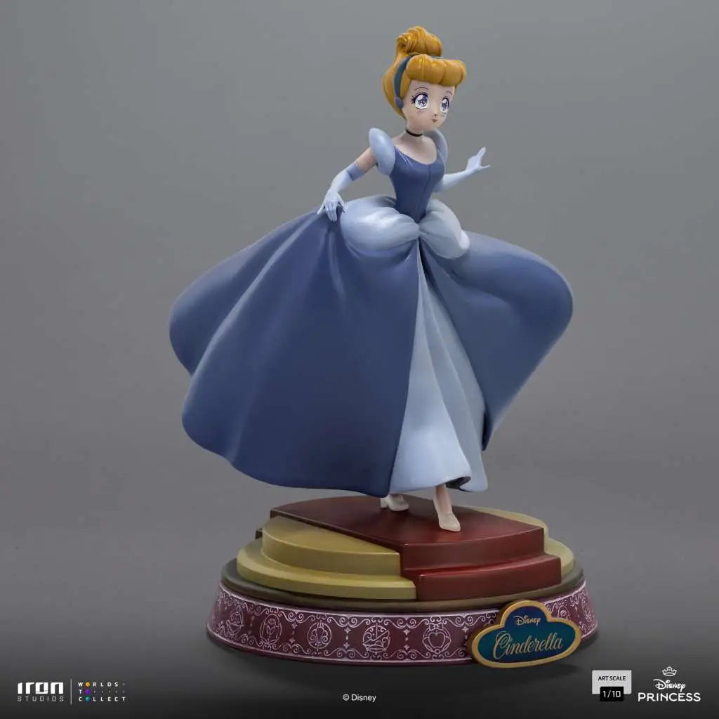 IRON STUDIOS DISNEY ANIME PRINCESS CINDERELLA PVC STATUA 19 cm