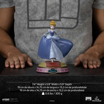 IRON STUDIOS DISNEY ANIME PRINCESS CINDERELLA PVC STATUA 19 cm