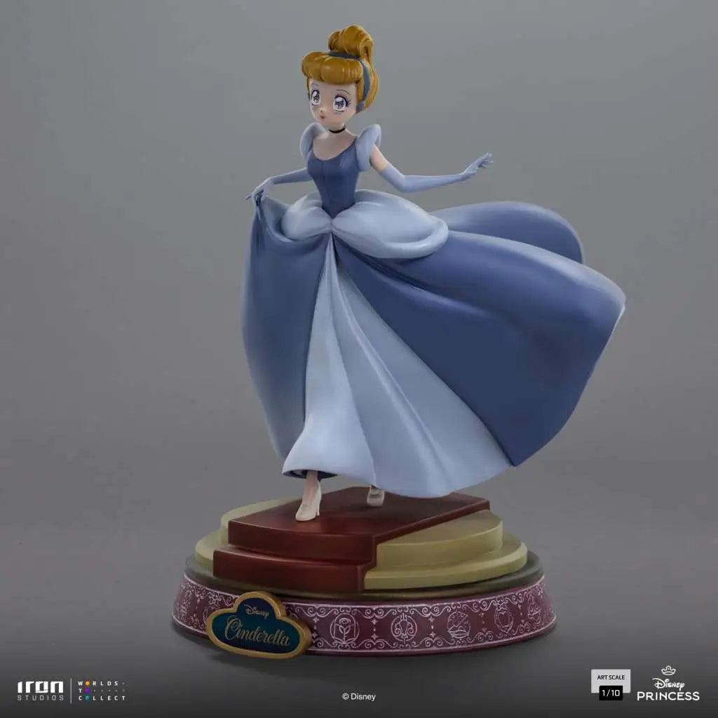 IRON STUDIOS DISNEY ANIME PRINCESS CINDERELLA PVC STATUA 19 cm
