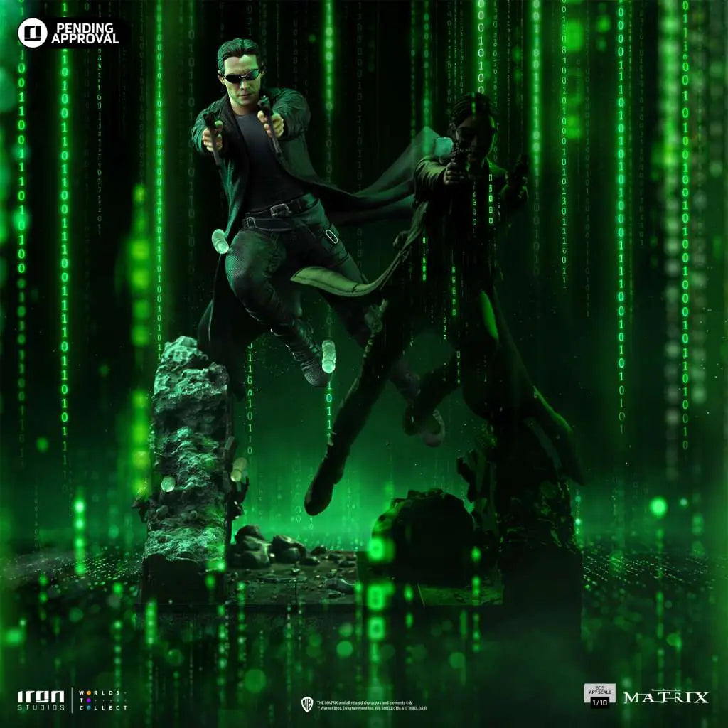 IRON STUDIOS MATRIX NEO 1/10 STATUA 25cm