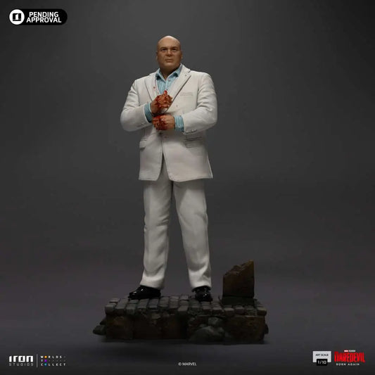 IRON STUDIOS DAREDEVIL BORN AGAIN KINGPIN 1/10 STATUA 21.3 cm