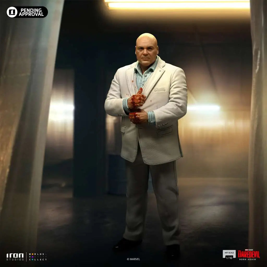 IRON STUDIOS DAREDEVIL BORN AGAIN KINGPIN 1/10 STATUA 21.3 cm