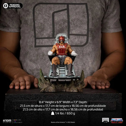 IRON STUDIOS MASTERS UNIVERSE ZODAC 1/10 STATUA 21.5 cm