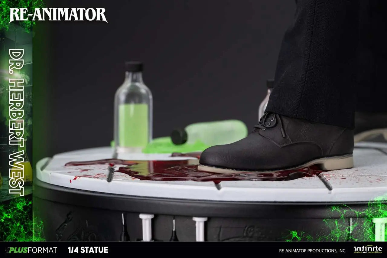 RE-ANIMATOR DR HERBERT WEST 1/4 PLUS FORMAT STATUE