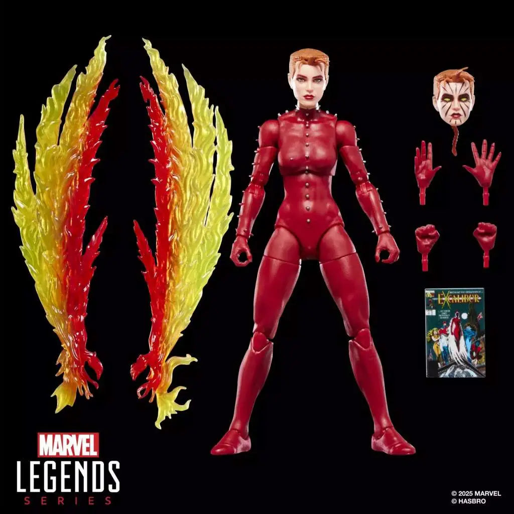 HASBRO - MARVEL LEGENDS MINI COMICS PHOENIX RACHEL SUMMERS ACTION FIGURE