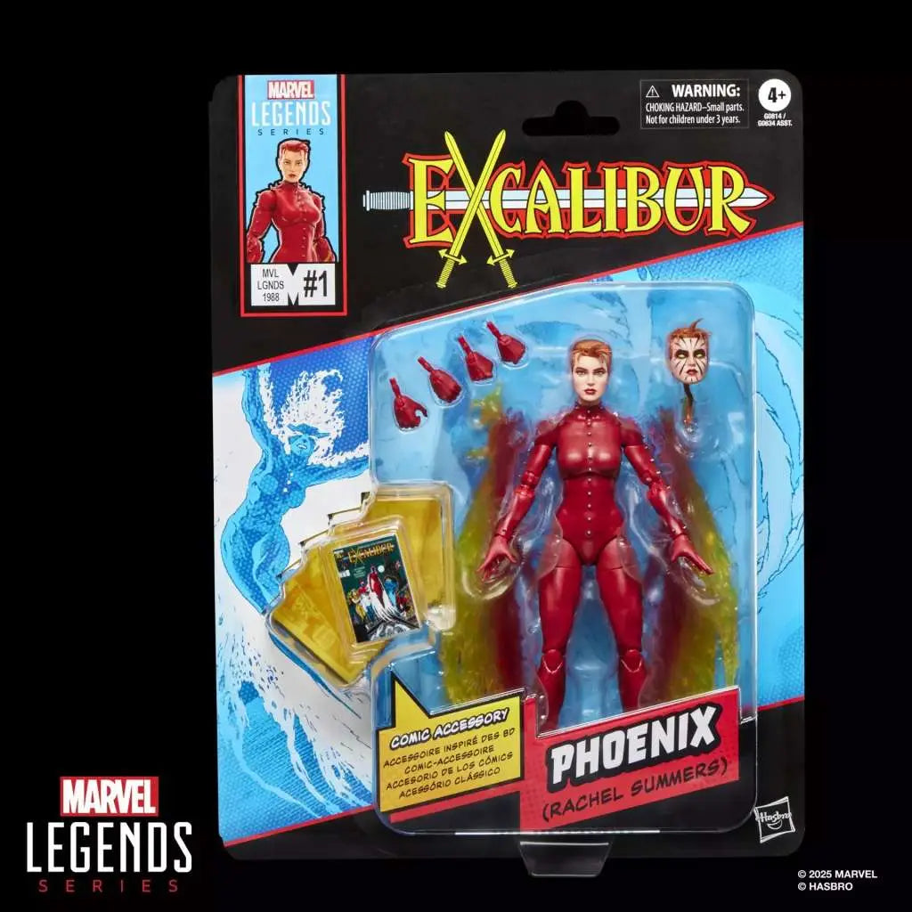 HASBRO - MARVEL LEGENDS MINI COMICS PHOENIX RACHEL SUMMERS ACTION FIGURE