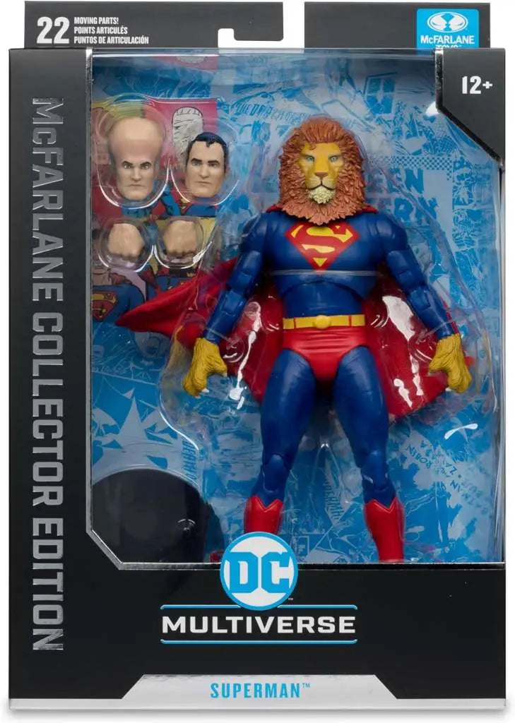 MCFARLANE TOYS 25 SUPERMAN - DC MULTIVERSE WAVE 11 STRANGE LIVES AF ACTION FIGURE 17 cm
