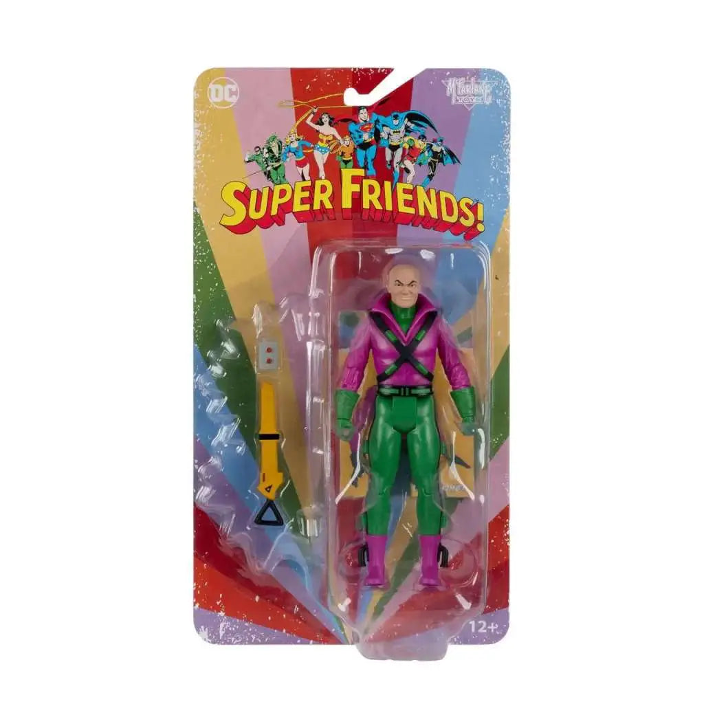 MCFARLANE TOYS 25 LEX LUTHOR - DC RETRO SUPER FRIENDS SERIE 1 AF ACTION FIGURE 15 cm