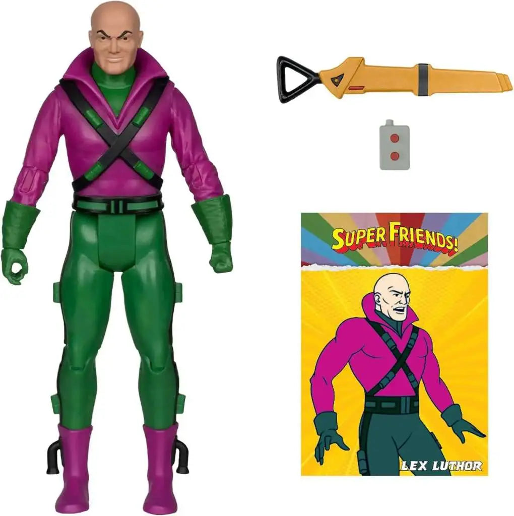 MCFARLANE TOYS 25 LEX LUTHOR - DC RETRO SUPER FRIENDS SERIE 1 AF ACTION FIGURE 15 cm