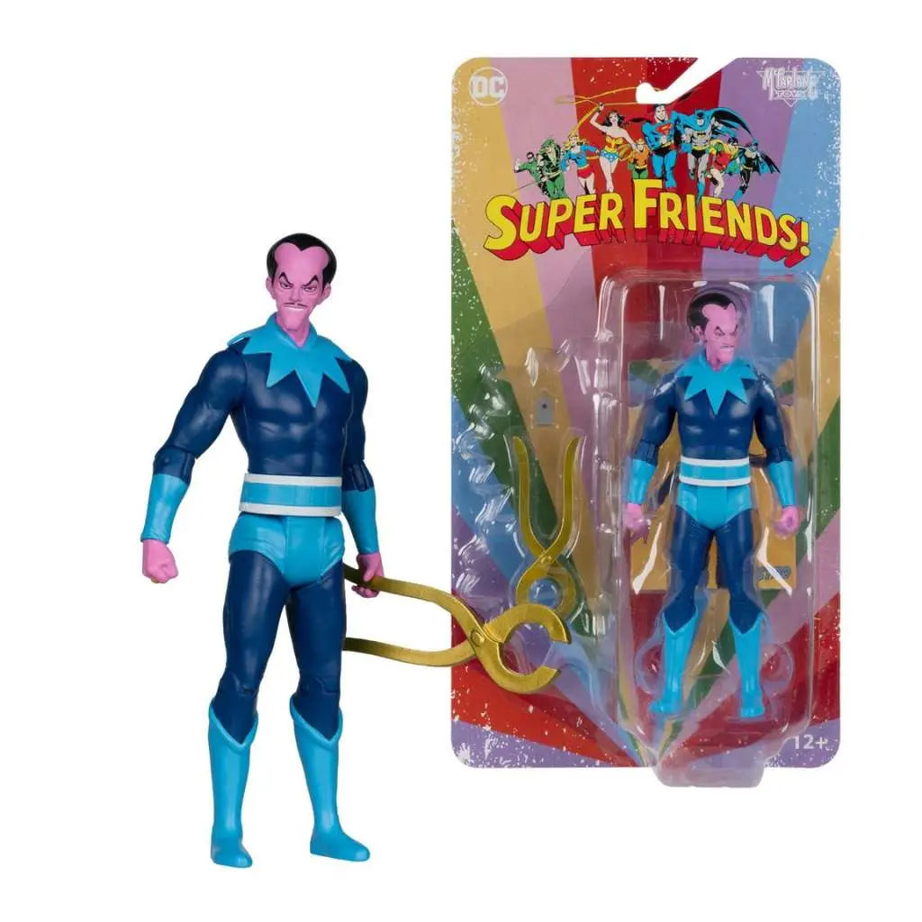 MCFARLANE TOYS 25 - DC RETRO SUPER FRIENDS SERIE 1 SINESTRO AF ACTION FIGURE 15 cm