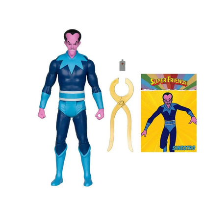 MCFARLANE TOYS 25 - DC RETRO SUPER FRIENDS SERIE 1 SINESTRO AF ACTION FIGURE 15 cm