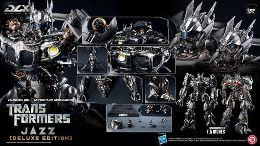 THREEA TOYS/THREEZERO JAZZ - TRANSFORMERS DLX DLX ED AF ACTION FIGURE 19 cm