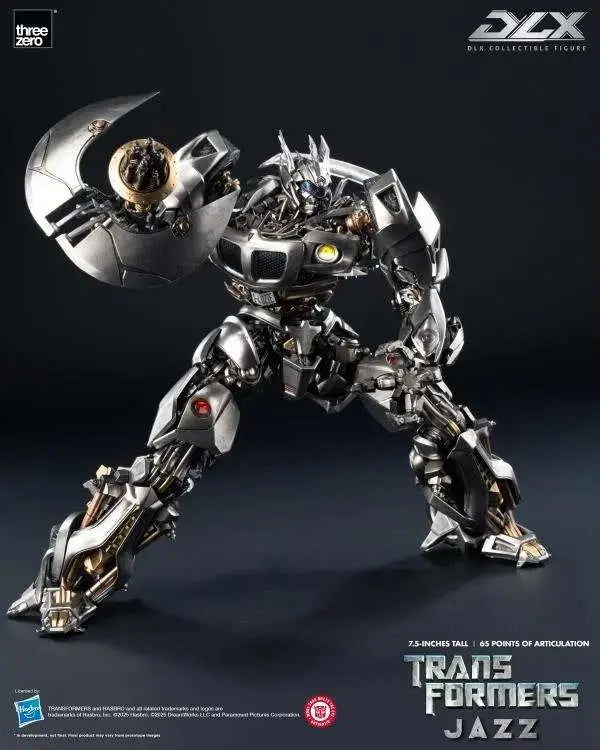 THREEA TOYS/THREEZERO JAZZ - TRANSFORMERS DLX DLX ED AF ACTION FIGURE 19 cm