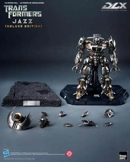 THREEA TOYS/THREEZERO JAZZ - TRANSFORMERS DLX DLX ED AF ACTION FIGURE 19 cm