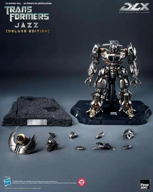 THREEA TOYS/THREEZERO JAZZ - TRANSFORMERS DLX DLX ED AF ACTION FIGURE 19 cm